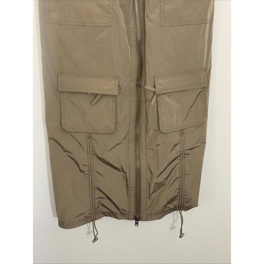 Revolve H:ours Khaki Elastic Waist Cargo Style Emerson Maxi Skirt S $238 msrp - Picture 6 of 10